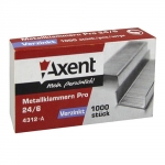 Скобы Axent Pro 24/6, 1000 шт.